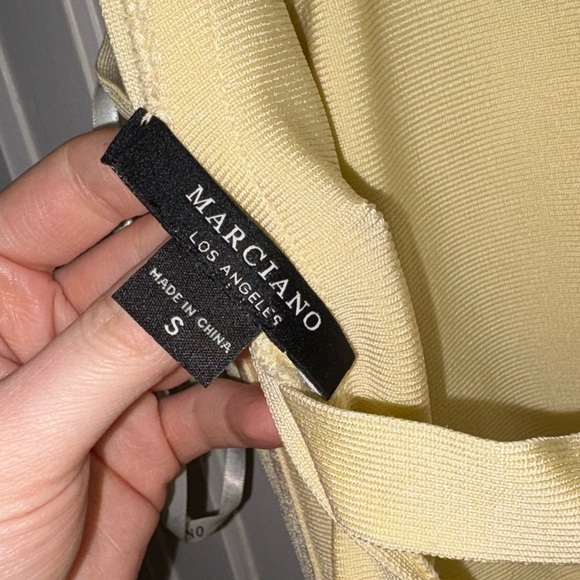 Marciano Yellow Dress - Picture 3 of 3